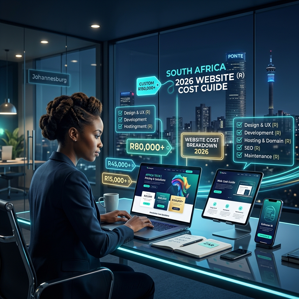 How Much Does a Website Cost in South Africa 2026